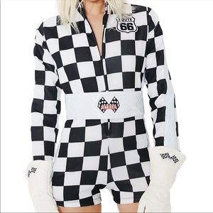 Sz Medium Dolls Kill Speed Racer Halloween Costume